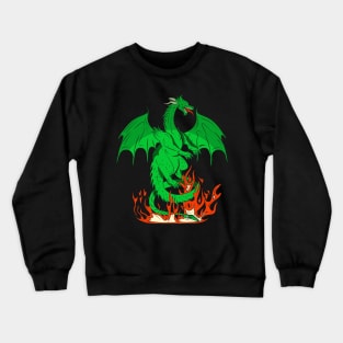 FIRE DRAGON Crewneck Sweatshirt